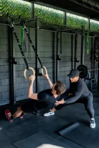  Training at Sweat 60 in Santa Monica